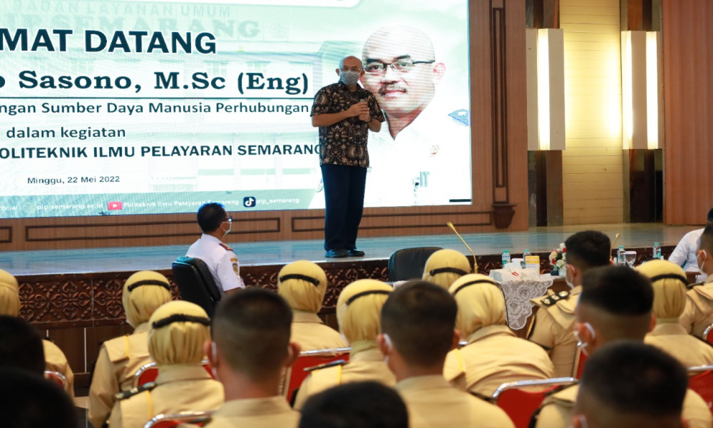 BERIKAN KULIAH UMUM DI KAMPUS KEMENTERIAN PERHUBUNGAN, KEPALA BPSDMP SIAPKAN FORUM TARUNA TRANSPORTASI