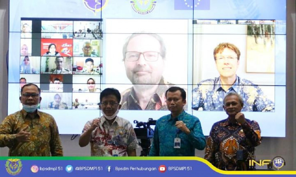 BPSDM Collaborates With The European Commission In Organising Virtual General Lecture To Give International Insight To Cadets