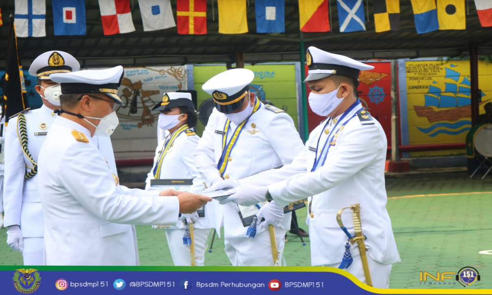 BPSDM PERHUBUNGAN DIDIK PELAUT BERDAYA SAING INTERNASIONAL, WUJUDKAN INDONESIA SEBAGAI GLOBAL MARITIME FULCRUM