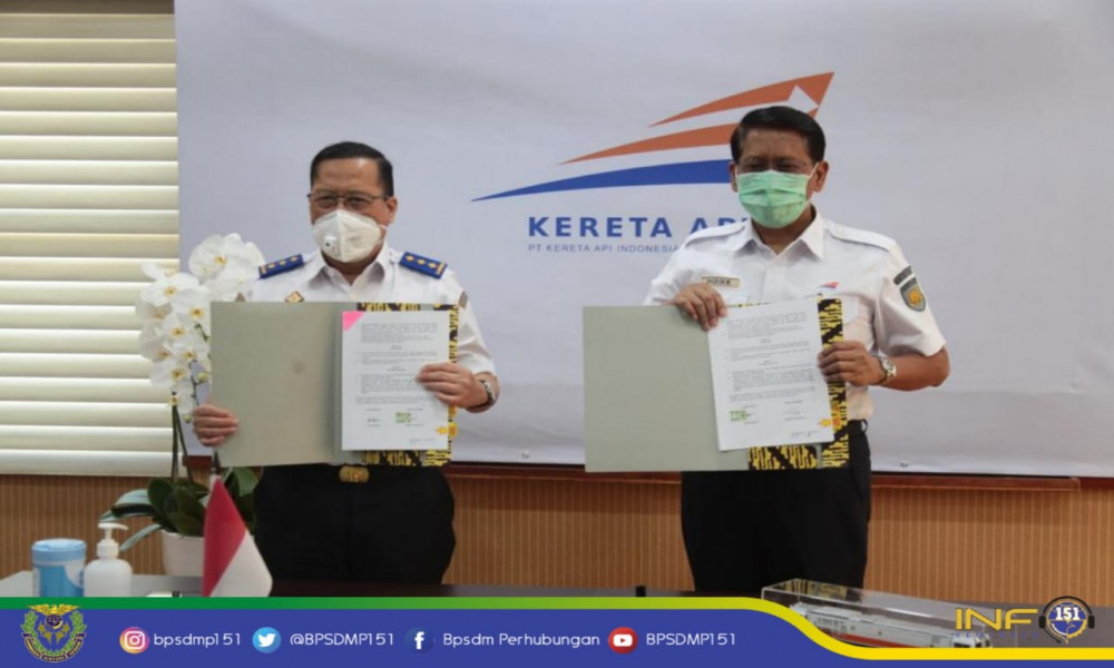 BPSDMP DAN PT.KAI SIAPKAN SDM TRANSPORTASI BIDANG PERKERETAAPIAN YANG PROFESIONAL DAN KOMPETEN
