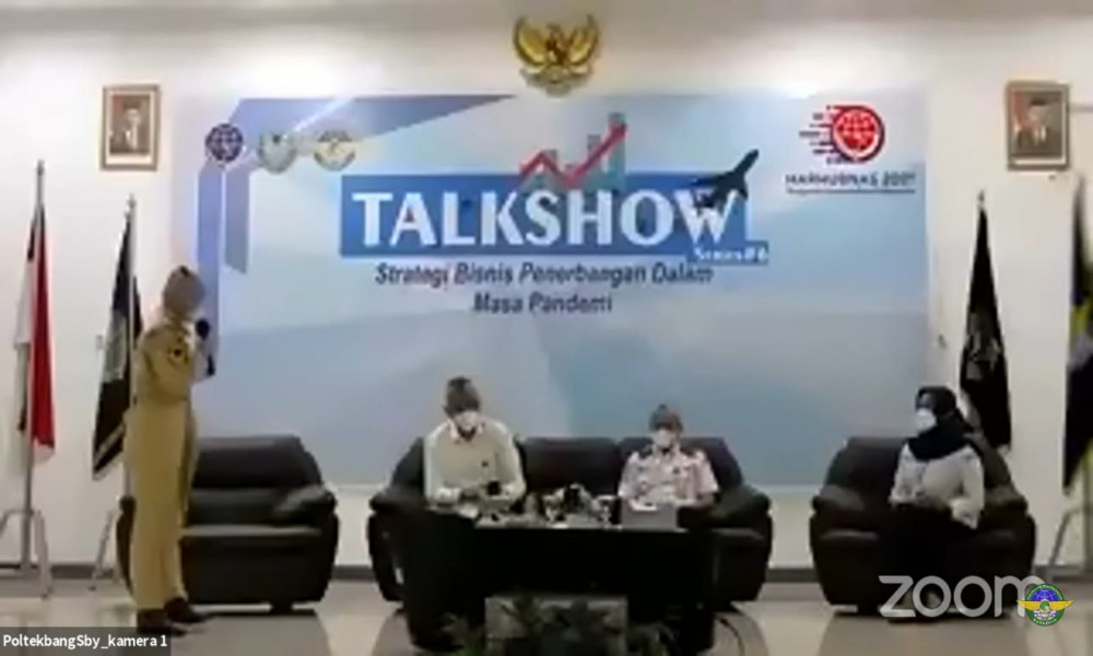 KEMENTERIAN PERHUBUNGAN BAHAS STRATEGI BISNIS PENERBANGAN DALAM MASA PANDEMI PADA RANGKAIAN TALKSHOW SERIES PERINGATAN HARHUBNAS 2021