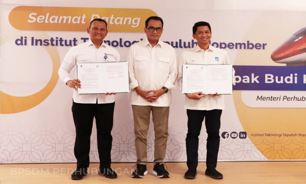 Kerjasama dengan ITS Menhub Dorong Hasil Penelitian yang Berdampak Langsung ke Masyarakat