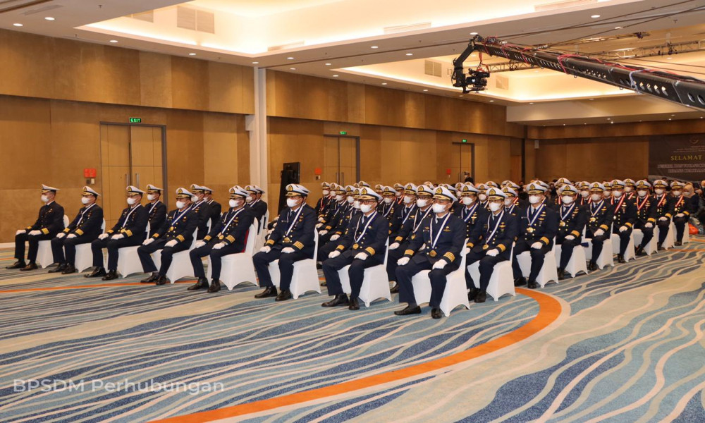 LULUSAN PERGURUAN TINGGI KEMENHUB SIAP BERKONTRIBUSI CIPTAKAN PELAYARAN RAMAH LINGKUNGAN