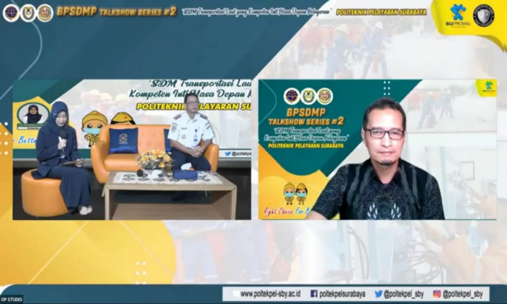 *PERINGATI HARHUBNAS 2021, PERGURUAN TINGGI KEMENTERIAN PERHUBUNGAN SELENGGARAKAN TALKSHOW SERIES*