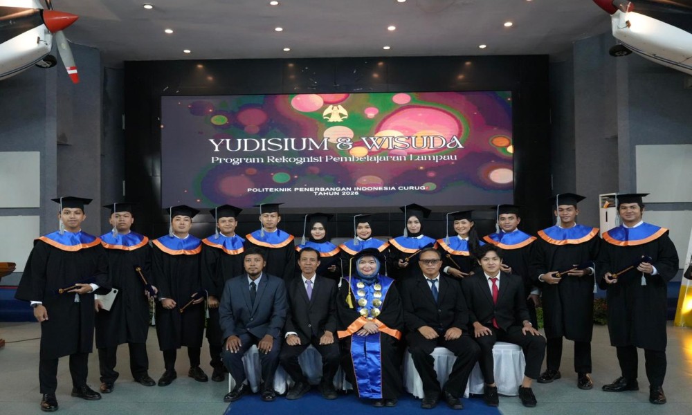 PERKUAT DAYA SAING INDUSTRI AVIASI, 105 PROFESIONAL PENERBANGAN DIKUKUHKAN LEWAT SKEMA RPL PPI CURUG