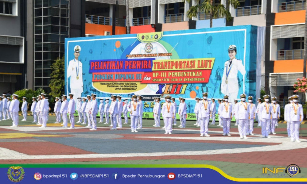 SEKJEN KEMENHUB: POLTEKPEL SURABAYA HARUS MAMPU CIPTAKAN PELAUT SIAP KERJA.