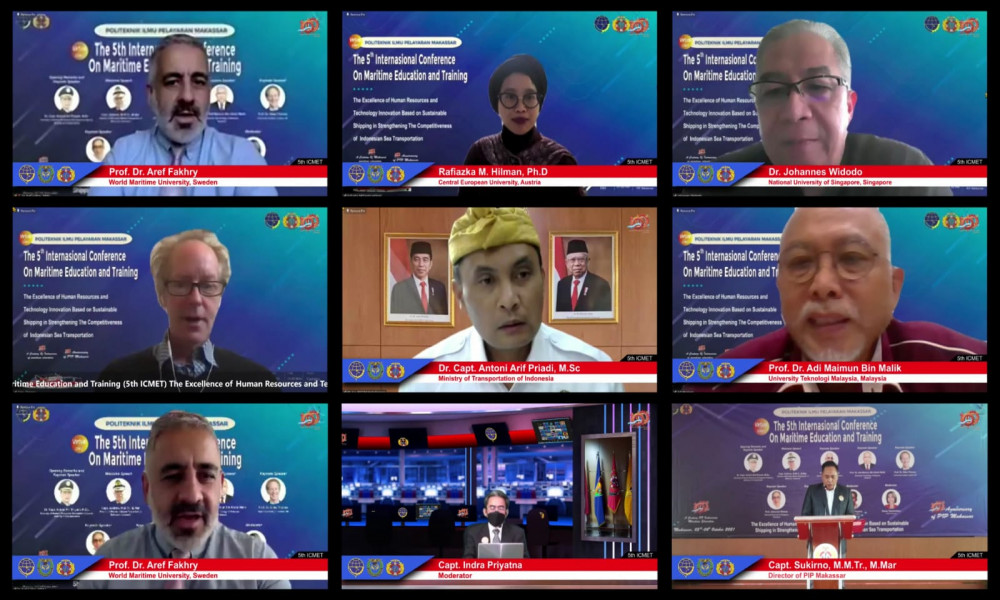 SELENGGARAKAN PERHELATAN INTERNASIONAL 5th ICMET, KEMENTERIAN PERHUBUNGAN KOMITMEN MAJUKAN PENDIDIKAN DAN PELATIHAN MARITIM INDONESIA