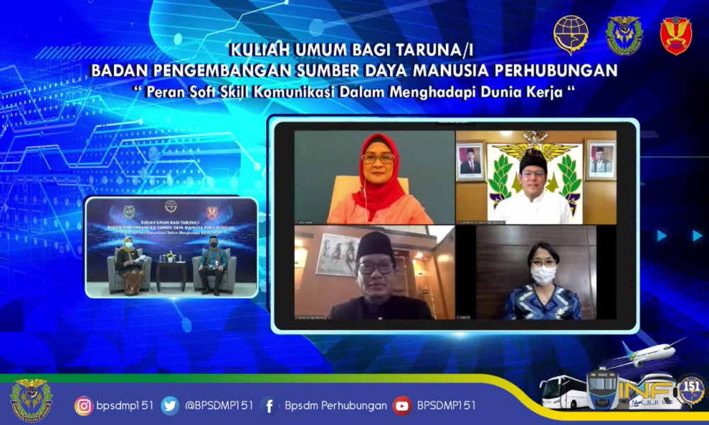 TINGKATKAN DAYA SAING SDM DI DUNIA KERJA, BPSDMP AJAK TARUNA TINGKATKAN SOFT SKILL KOMUNIKASI