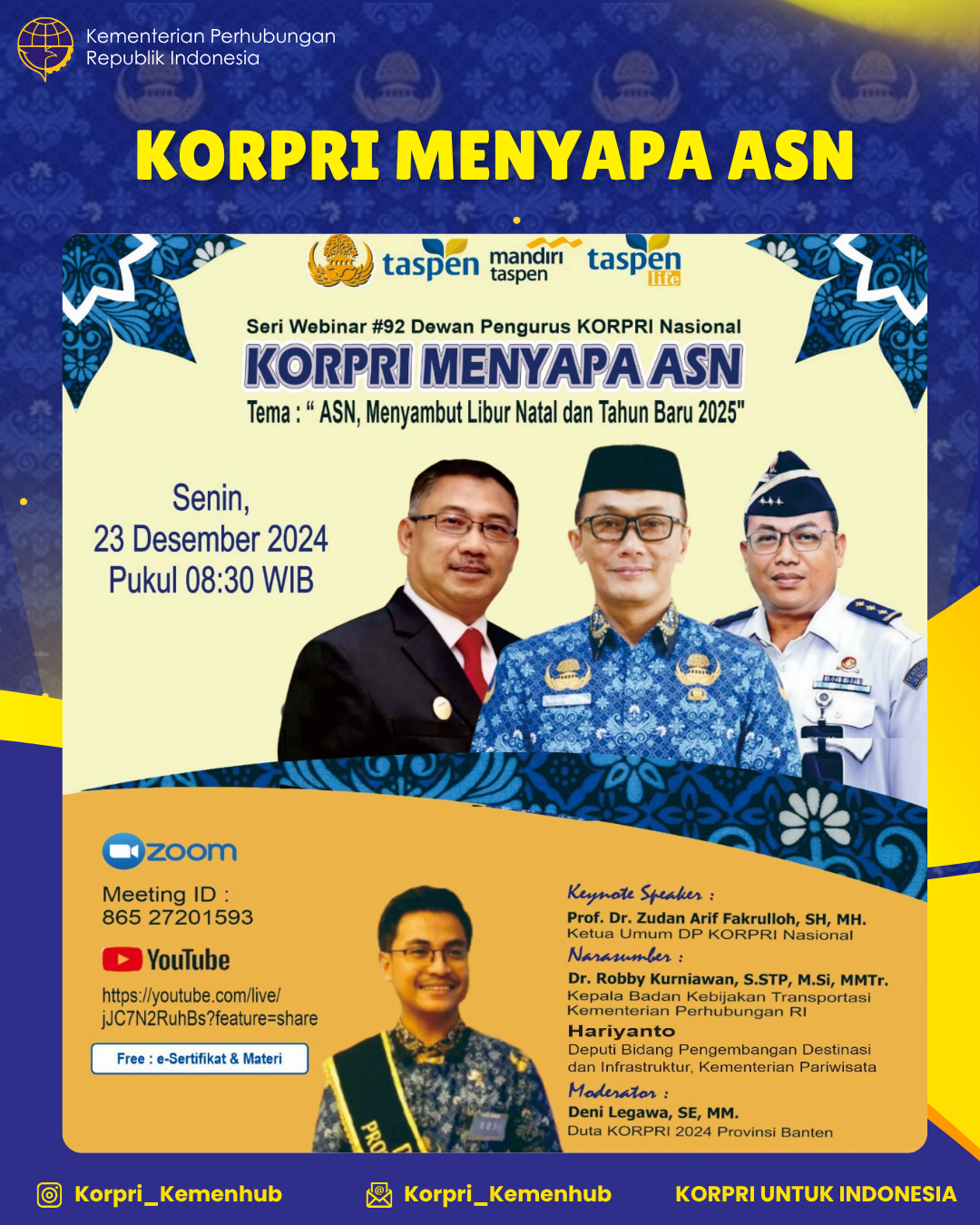 ASN, Menyambut Libur Natal dan Tahun Baru 2025