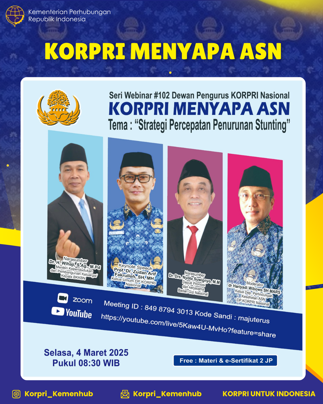 Strategi percepatan Penurunan Stunting