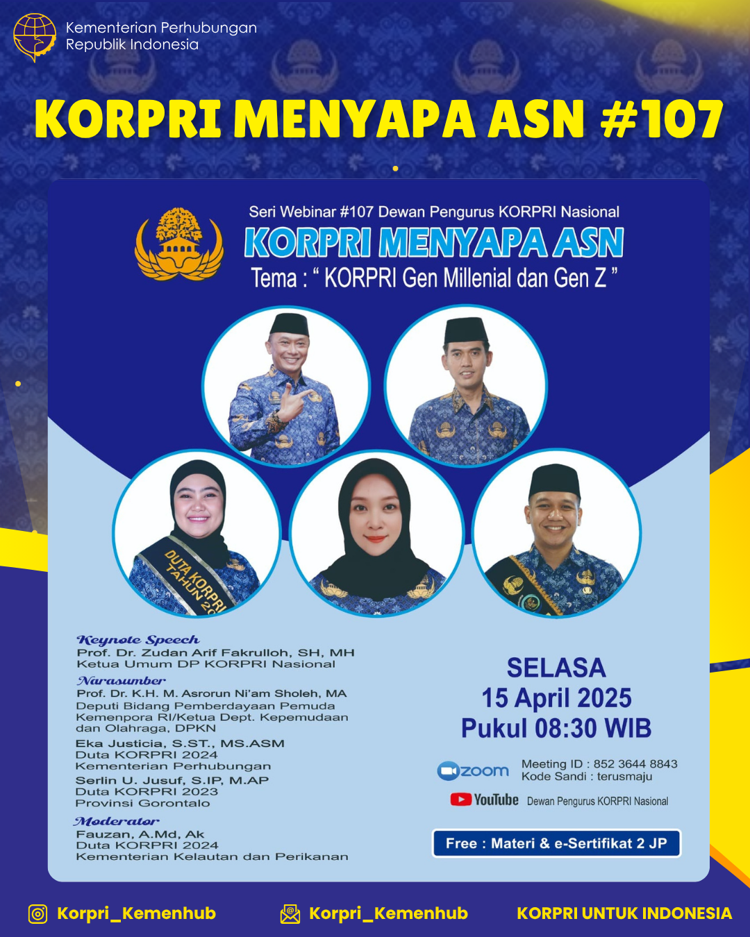 KORPRI Gen Millenial dan Gen Z