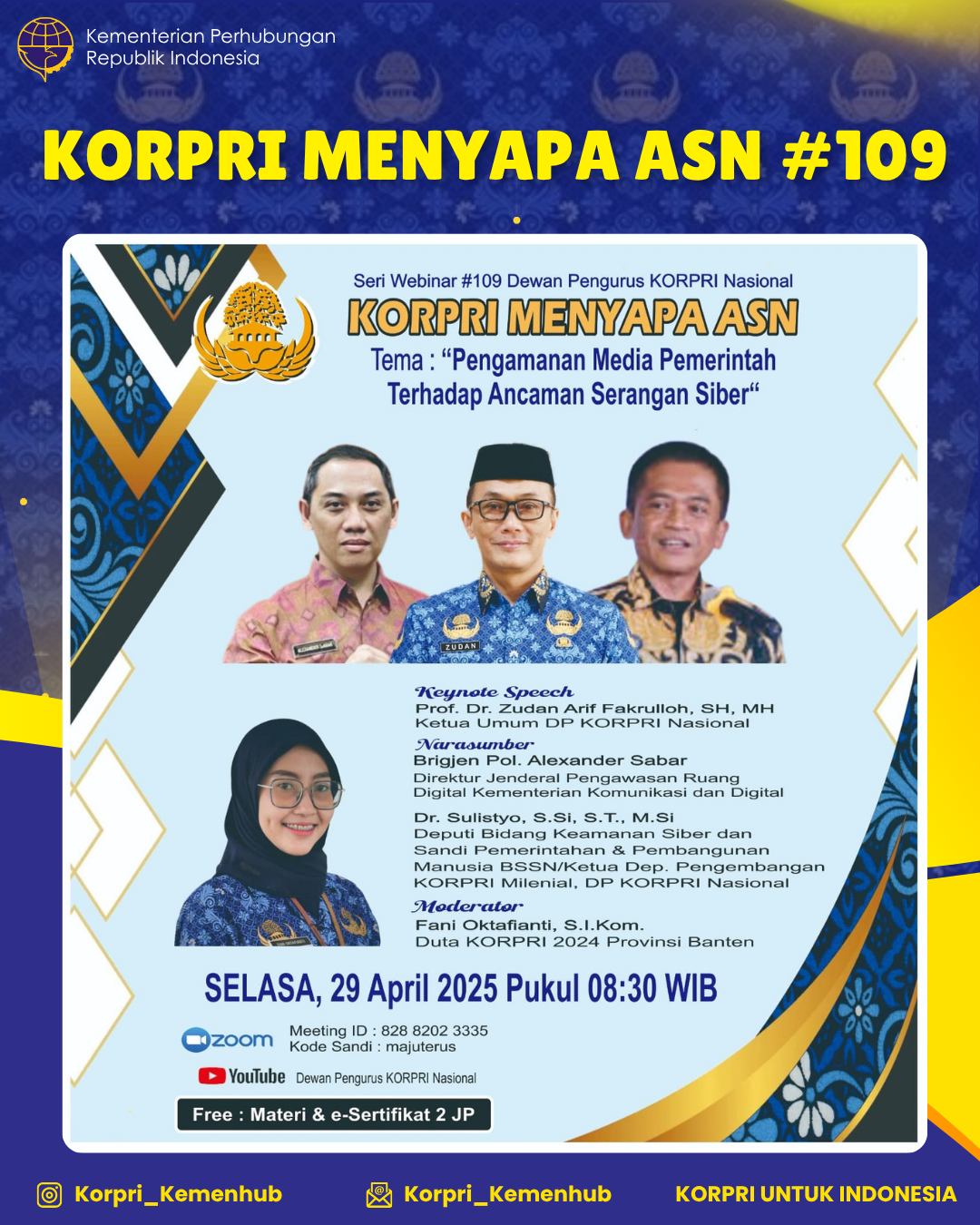 Pengamanan Media Pemerintah Terhadap Ancaman Serangan Siber